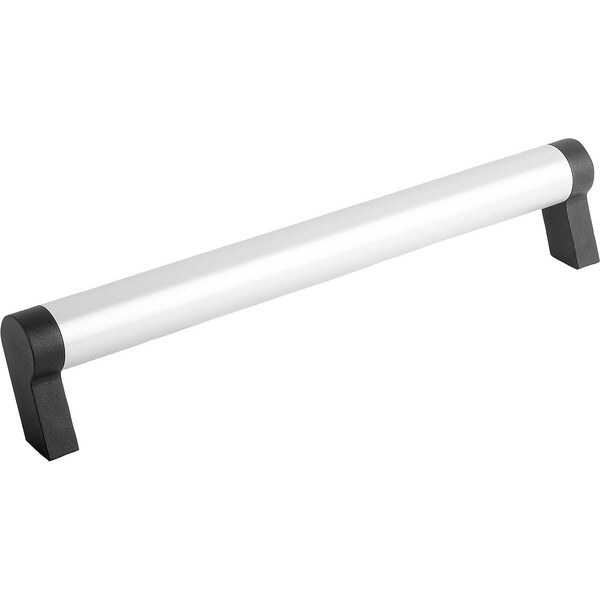 Tubular Handle Oblique A=150, L=165, H=60, Aluminum  Anodized, Comp:Polyamide Comp:Black, D=M06